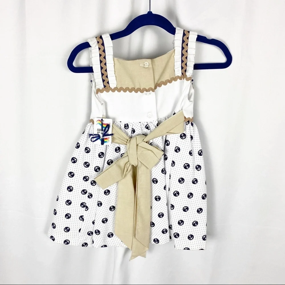 Spanish Girls Sailor Dress 3T